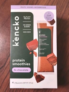 Kencko Protein Smoothies - Chocolate (4x)